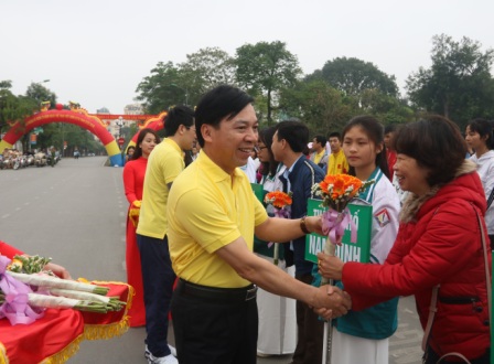 Lễ phát động Ngày chạy Olympic vì sức khỏe toàn dân và Giải việt dã tỉnh Nam Định năm 2019