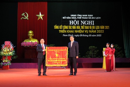 Hội nghị tổng kết ngành  Văn hóa, Thể thao và Du lịch tỉnh Nam Định năm 2021