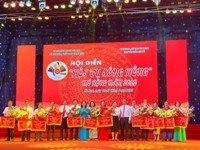 Trung tâm Văn hóa, Điện ảnh và Triển lãm tỉnh Nam Định giành Huy chương Bạc tại Hội diễn “Hội tụ sông Hồng” mở rộng năm 2022