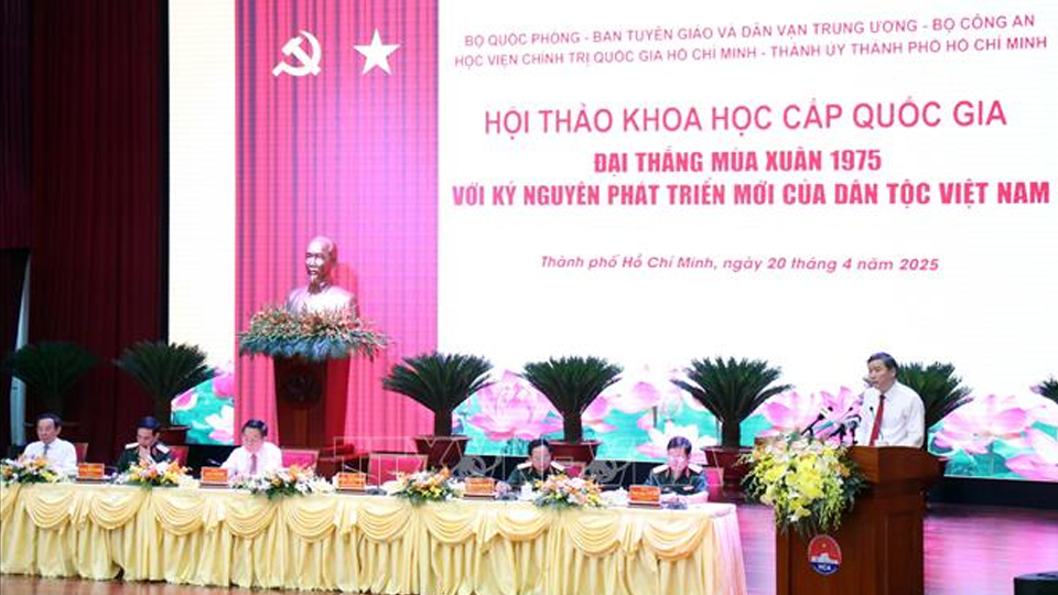 Khẳng định giá trị Đại thắng mùa Xuân 1975, vững tin bước vào kỷ nguyên phát triển mới của dân tộc Việt Nam